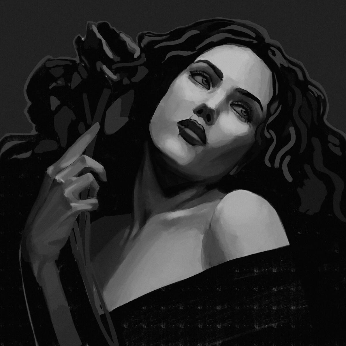 "Sybila", 2025, digital