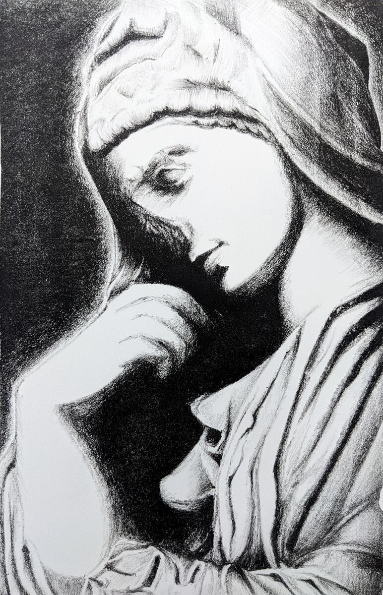 ."Untitled", 2022, lithograph