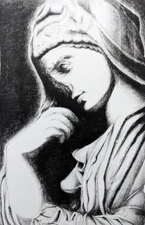 ."Untitled", 2022, lithograph