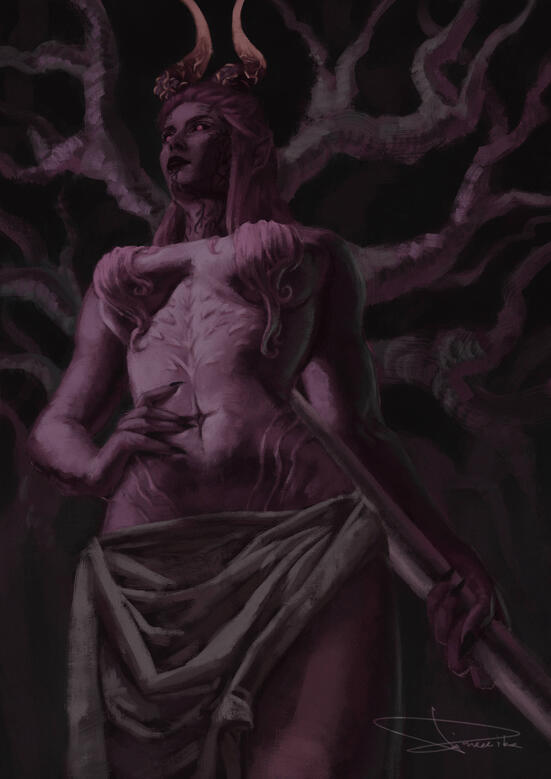 "Nyx (figure study)", 2026, digital